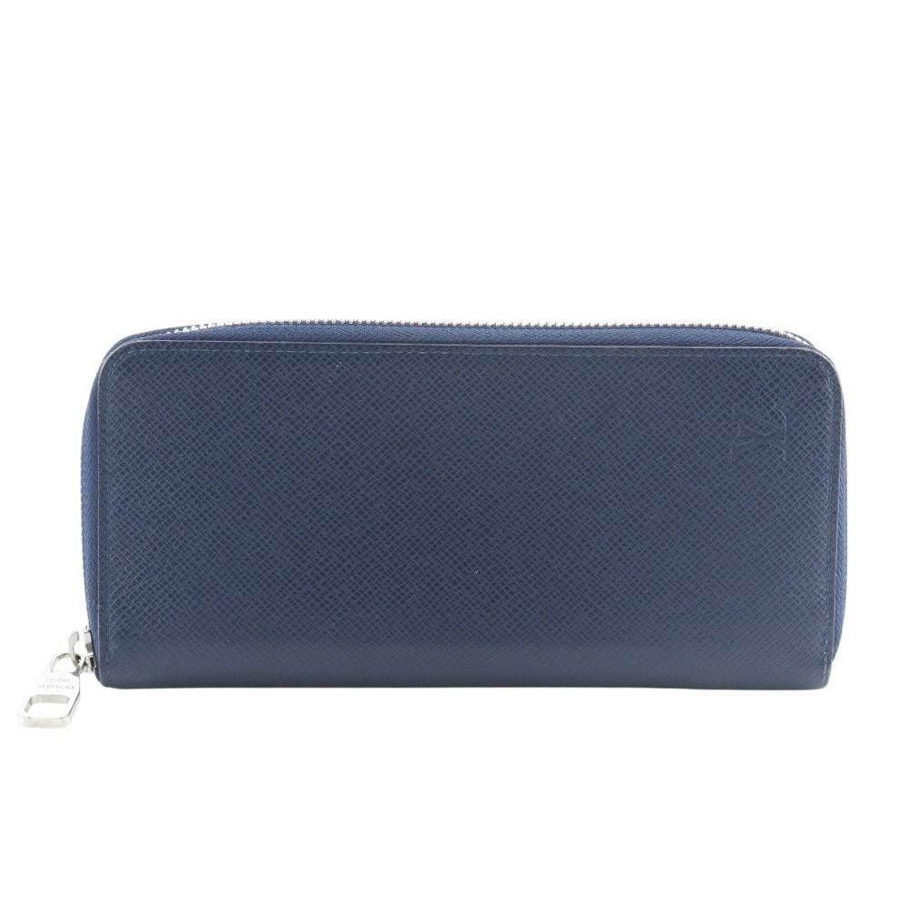 Louis Vuitton Zippy Wallet Vertical Taiga Ocean Navy