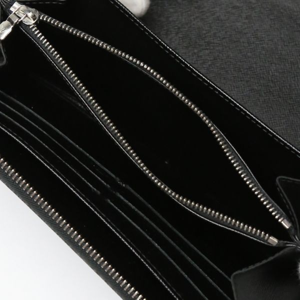 Louis Vuitton Damier Graphite Round Zipper Zippy — view 9