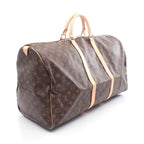 Louis Vuitton Boston Bag Keepall 60 Canvas Leather — view 2