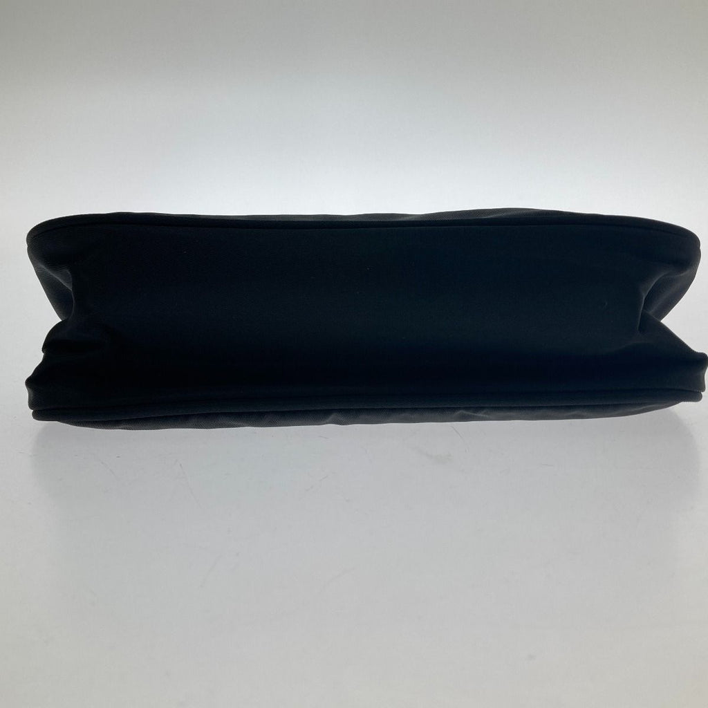 Prada Handbag Mini Triangle Logo Plate Mv515 Black — view 5