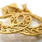 Chanel Brooch 95 A Vintage Coco Mark GP — view 9