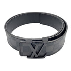 Louis Vuitton Ceinture LV Initial Leather Black Belt