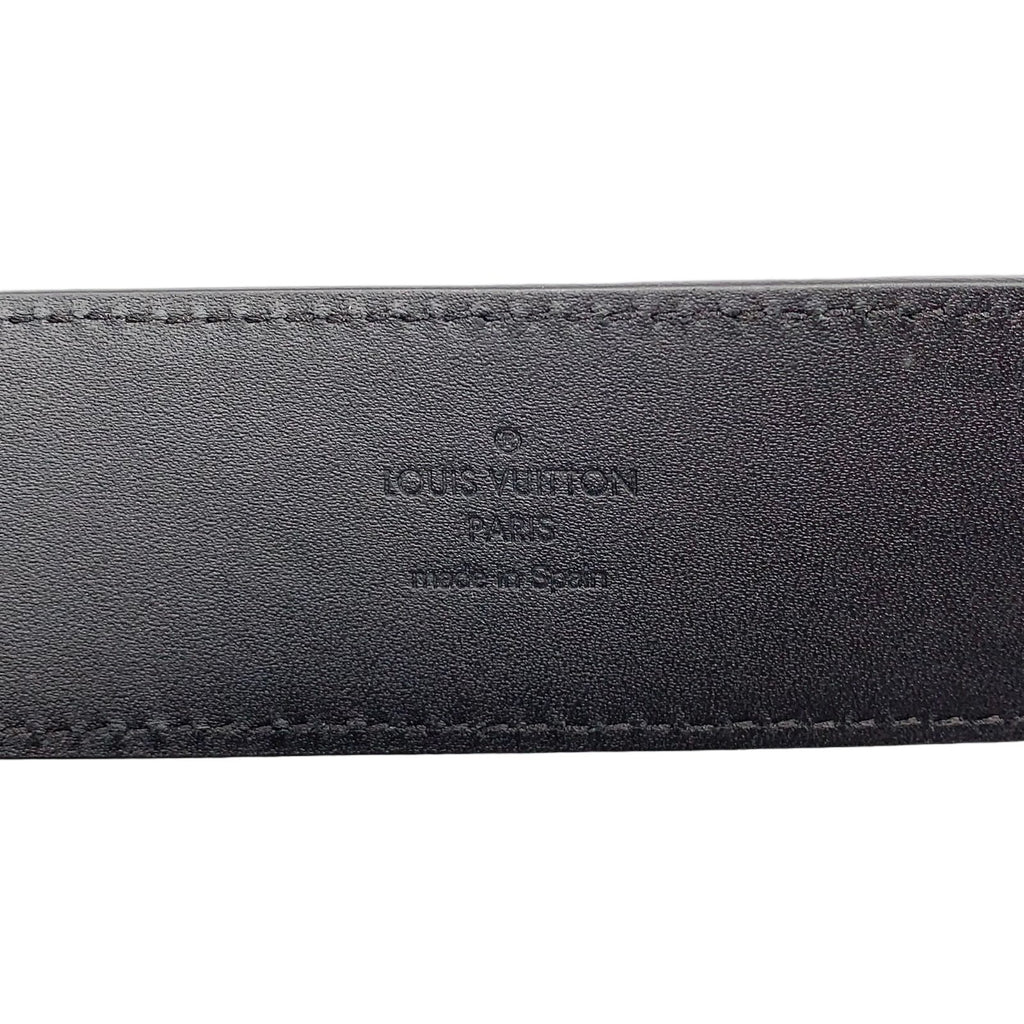 Louis Vuitton Ceinture LV Initial Leather Black Belt — view 2
