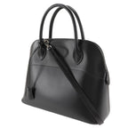 Hermes Bolide 31 Box Calf Black Silver Hardware D Handbag — view 2