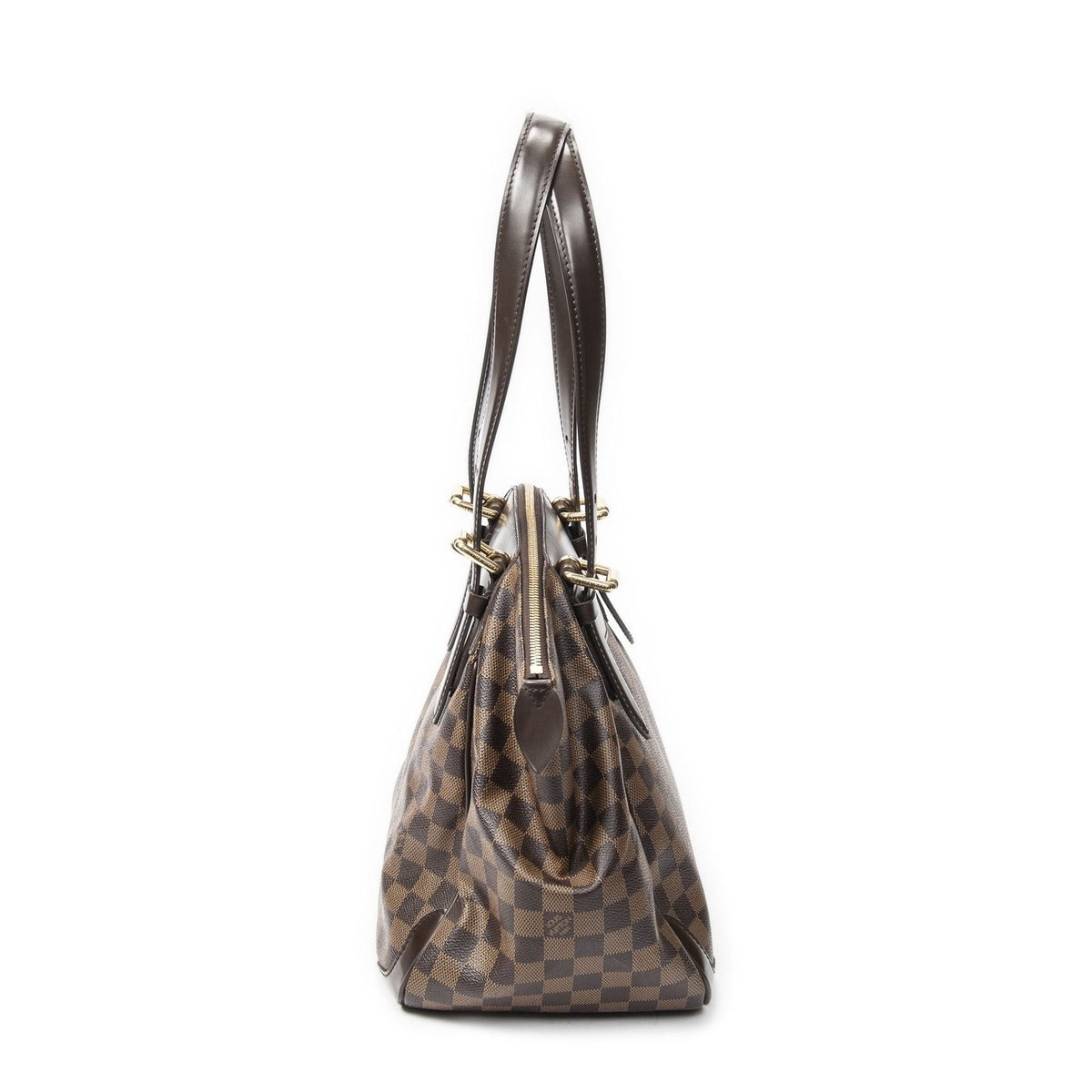 Louis Vuitton Verona Brown Damier Ebene Shoulder Bag — view 3