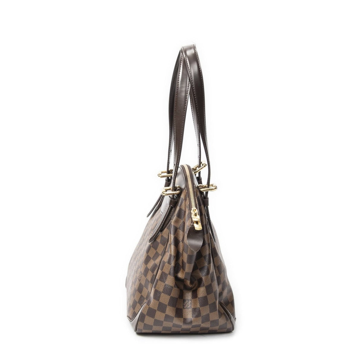 Louis Vuitton Verona Brown Damier Ebene Shoulder Bag — view 4