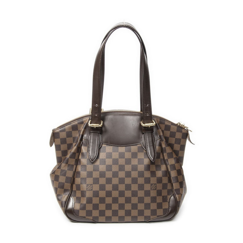 Louis Vuitton Verona Brown Damier Ebene Shoulder Bag — view 5