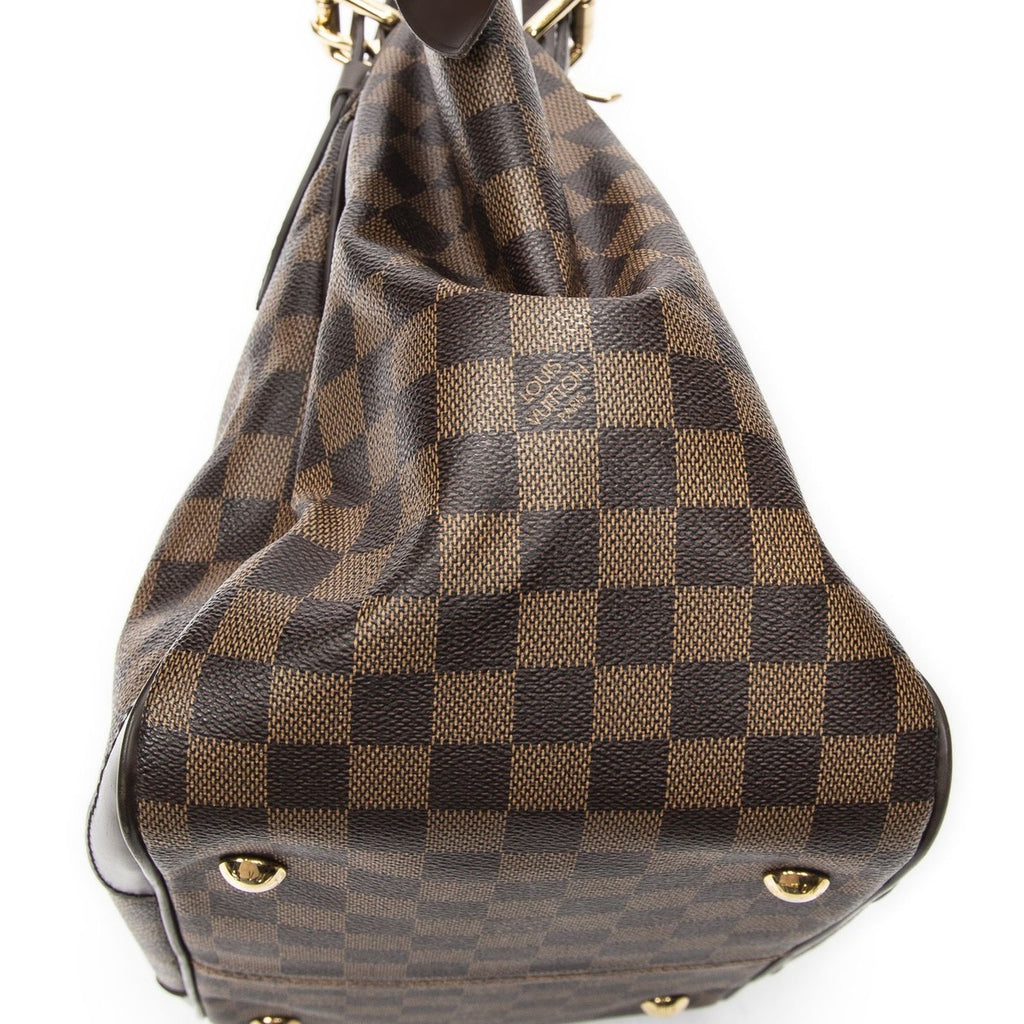 Louis Vuitton Verona Brown Damier Ebene Shoulder Bag — view 7