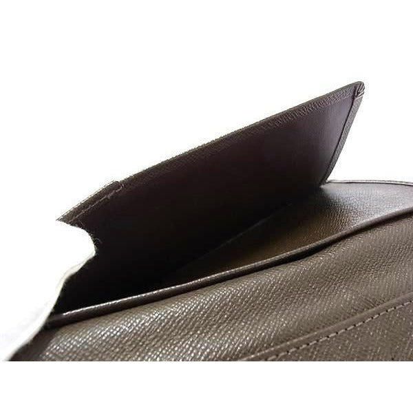 Louis Vuitton Wallet Porte Barrule Carte Cles Di Grizzly Brown Taiga — view 5
