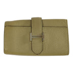 Hermes Bearn 4 Key Case Beige Key Holder