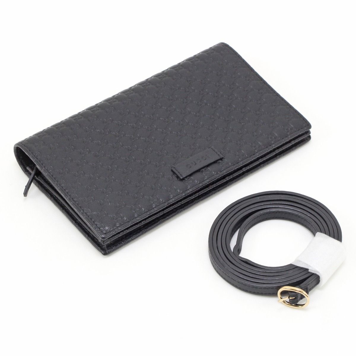 Gucci Micro Shoulder Wallet Black — view 5
