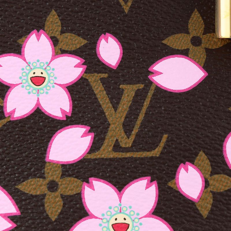 Louis Vuitton Shoulder Bag Pochette Accessoire Sakura Brown — view 8