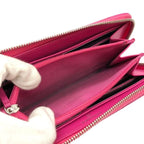 Chanel Quilted Round Zipper Long Wallet 11132 — view 9