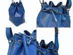 Louis Vuitton Shoulder Bag Epi Noe Blue Gold — view 5