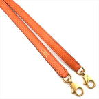 Hermes Kelly Bolide Gold Leather Shoulder Strap Bag Orange — view 4
