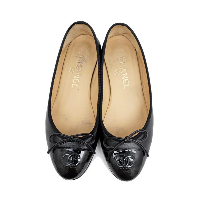Chanel Valerie Nash Black Ribbon Size 36 C Shoes — view 7