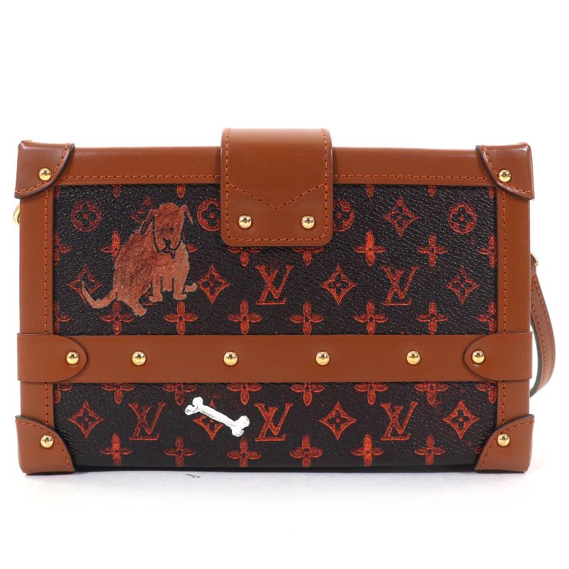 Louis Vuitton Petite Mal Transformed Catgram Mini Trunk Shoulder Bag — view 3