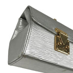Louis Vuitton Epi Galaxia Vanity Hand Bag Metallic Silver — view 5