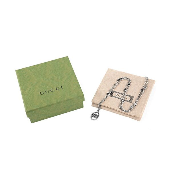 Gucci Necklace Double G Silver — view 9