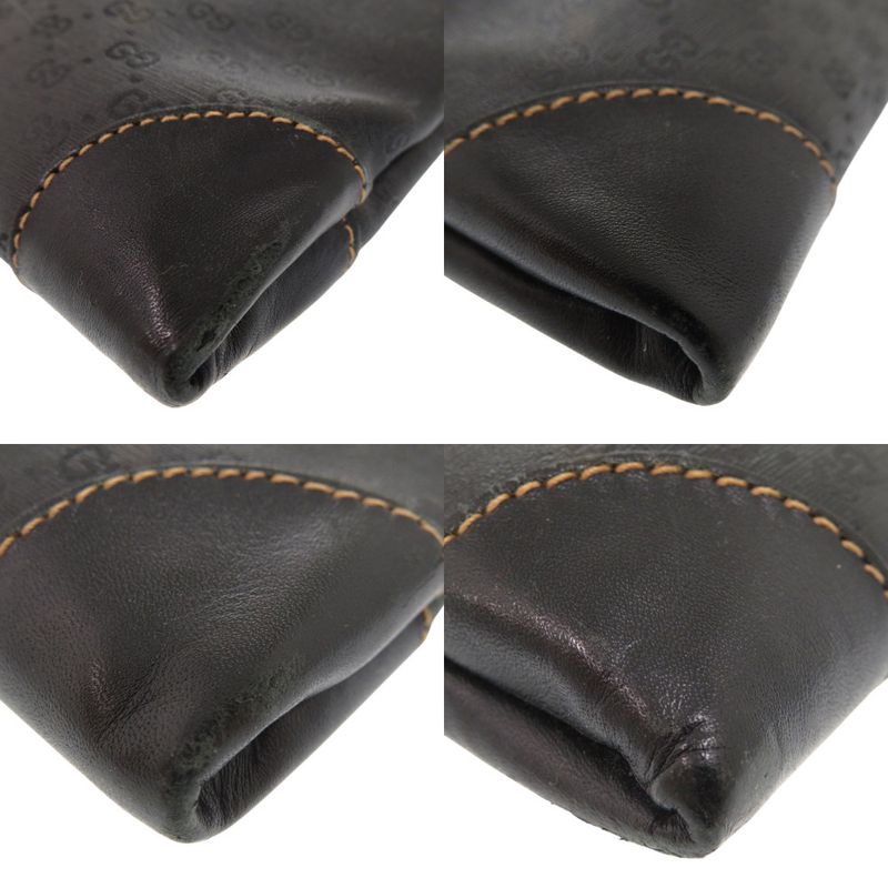 Gucci Vintage Sherry Line Micro GG 002-63-0048 Black Tote Bag 0769 — view 3