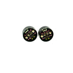 Chanel Plastic Rhinestone Earrings Accessori — view 5