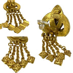 Chanel Vintage 97 Coco Mark Motif Earrings Ear Cuff — view 3