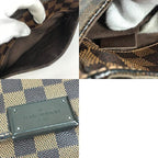 Louis Vuitton Shoulder Bag District PM Damier Canvas Ebene Brown — view 9