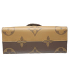 Louis Vuitton Monogram Tote On The Go MM Bag Brown — view 7