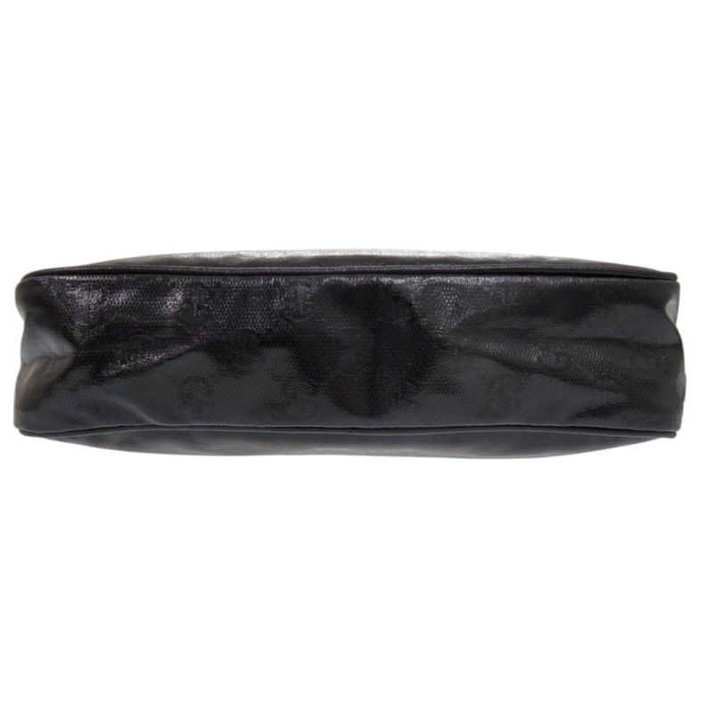 Gucci GG Crystal Leather Black Shoulder Bag 0458 — view 4