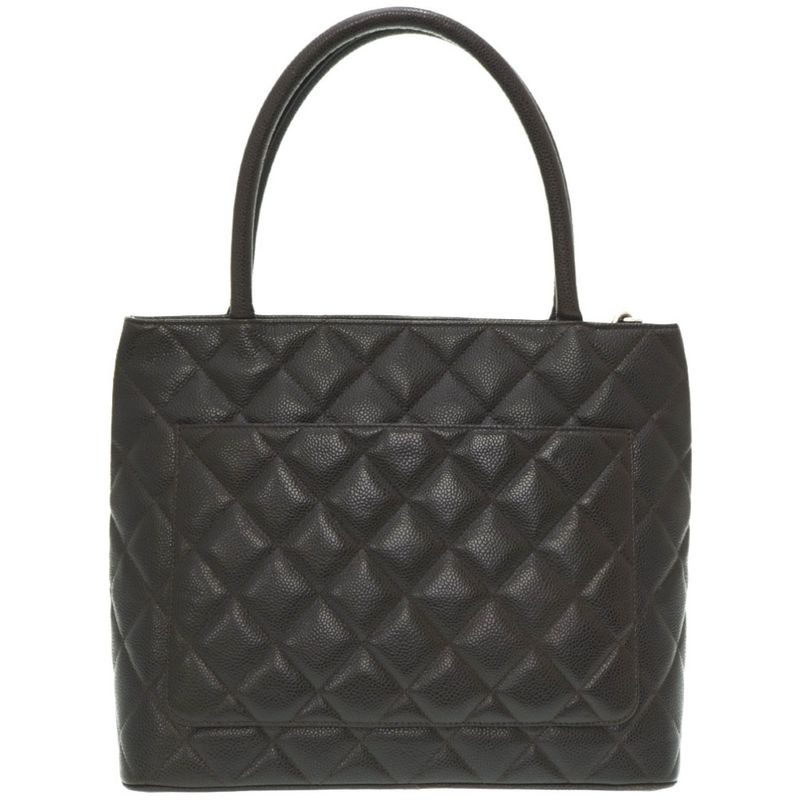 Chanel Reproduction Tote Caviar Leather Brown Bag 0153 — view 3