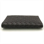 Bottega Veneta Intrecciato Wallet Card Case Brown — view 4