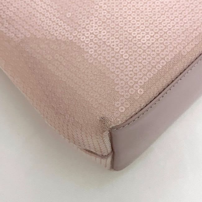 Prada Handbag Pink Lame 1 Bg417 — view 5