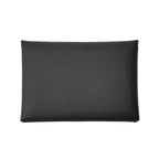 Hermes Calvi Duo Ardoise Epson Coin Case Card Gray — view 3