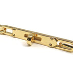 Hermes Earrings Kelly Chaine AU 750 18K Yellow Gold Pair — view 7