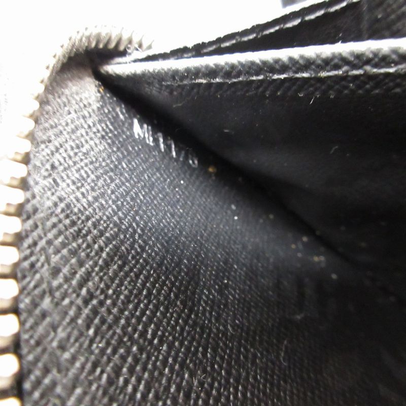 Louis Vuitton Epi Zippy Wallet Noir Black Round Zipper Long 1364 — view 6