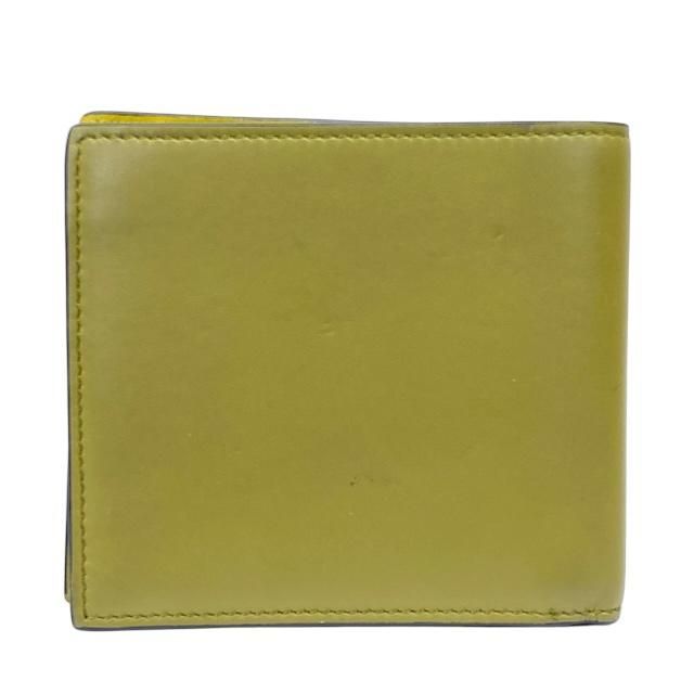 Loewe Wallet Fold Signature Bifold Compact Billfold Logo Leather — view 2