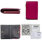 Loewe Lshape Zipper Coin Case Pink Linen 101.88 P30 — view 2