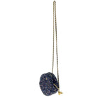 Chanel Tweed Round Chain Shoulder Bag Multicolor — view 3