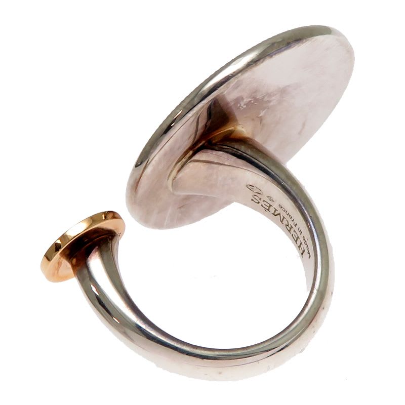 Hermes 50 SV 925 Exlibris Ring — view 4