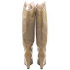 Hermes Khaki Size 23 Boots — view 4