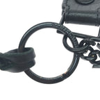 Saint Laurent Key Holder Ring Logo Plate Type — view 8