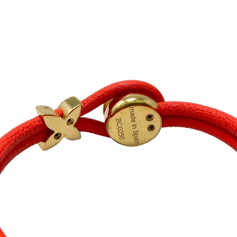 Louis Vuitton Bracelet Keepsake Cles Set M6678 E Orange Gold Color — view 5