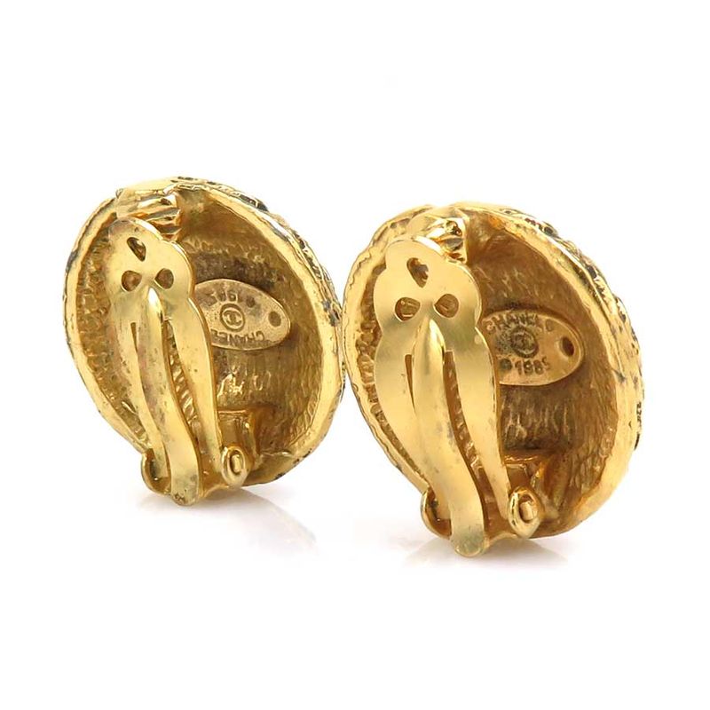 Chanel Earrings Coco Mark — view 4