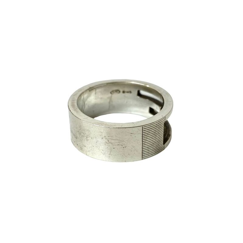 Gucci Square G Ring Silver 925 No 14 Accessories 102-4 — view 8