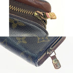 Louis Vuitton Monogram Porte Monnaie Zip Round Zipper Long Wallet Brown — view 7