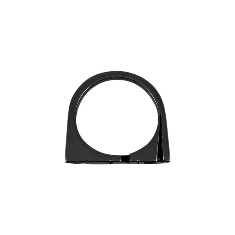 Fendi Ring Logo Letta 7 Aj272 M Size Black — view 7