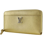 Louis Vuitton Zippy Lock Me Color Grain Calf Leather Gold Ub5109 — view 2
