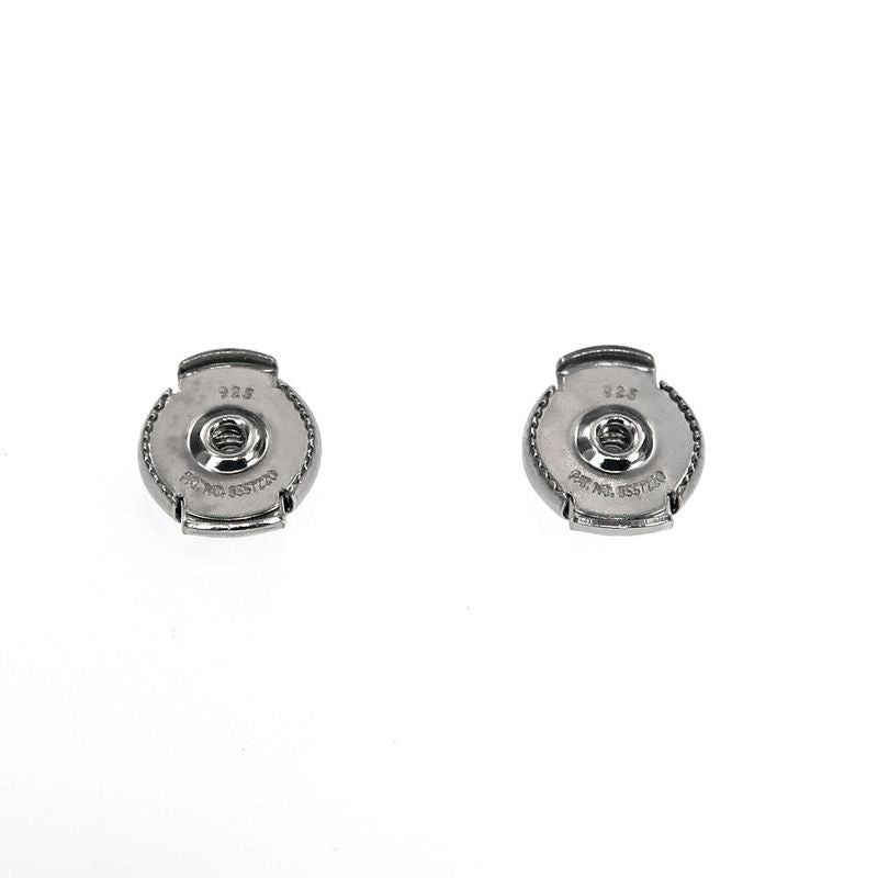Hermes Earrings Cour De H Pair AG 925 Silver Accessories — view 9