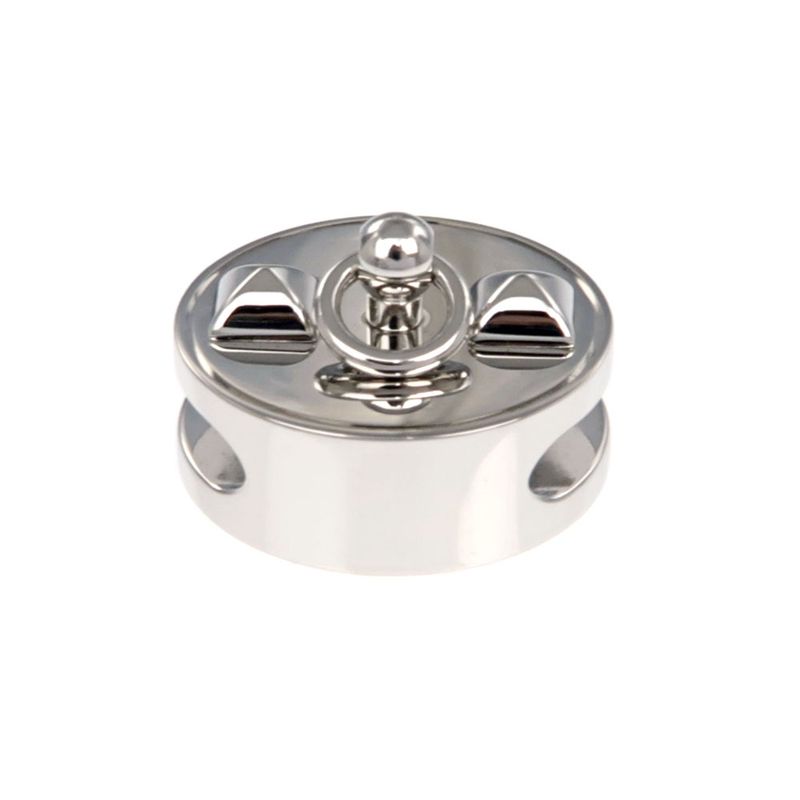 Hermes Collier de Chien Scarf Ring Silver Color Small Accessories — view 6