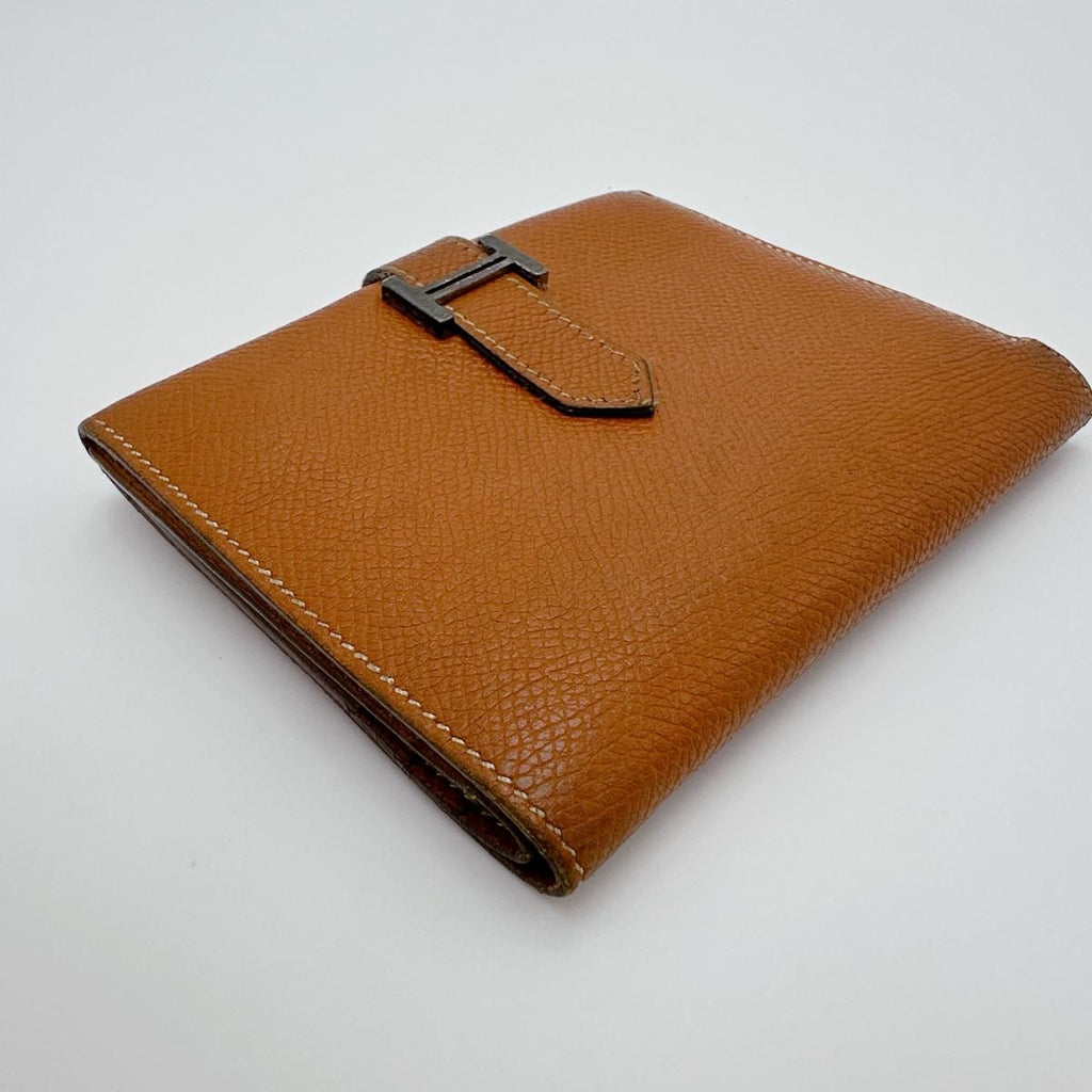 Hermes Bifold Wallet Bearn Compact Brown — view 6